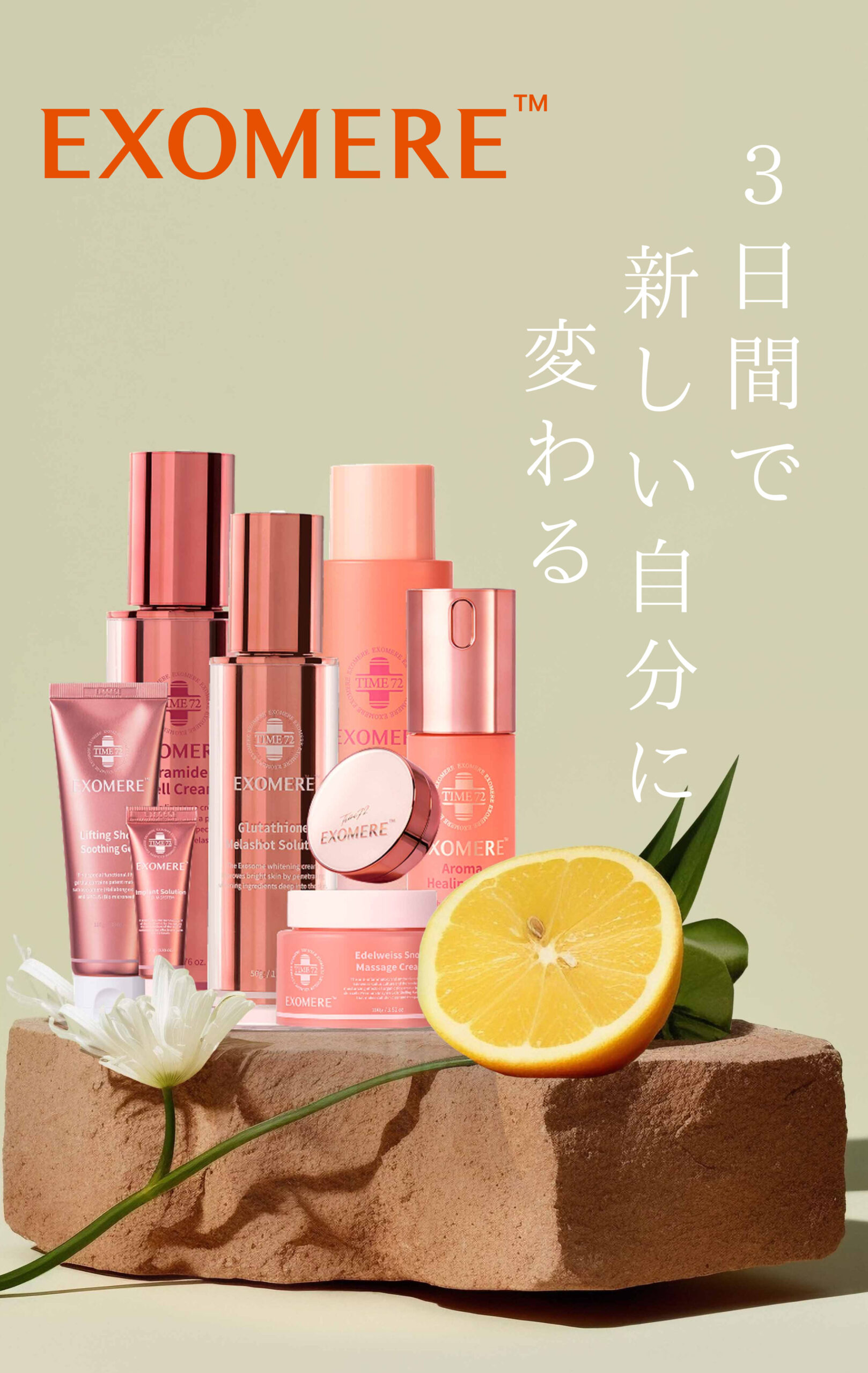 EXOMERE スキンケア 6点セット LuciDor CELL EXO セット | POPAPARIS